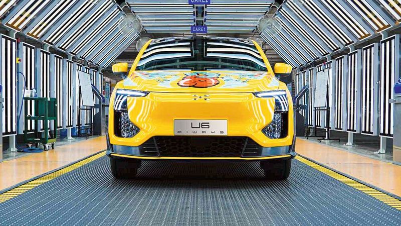 Mit dem Modell U6 will Aiways gezielt eine jüngere Kundschaft anziehen. (Bild: Aiways)