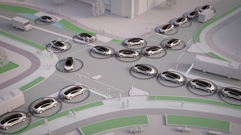 Immer mehr Autos sind miteinander vernetzt.(Bild:  Audi)