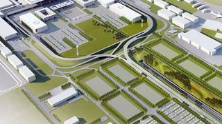 Cargoterminal: Mit den steigenden Passagierzahlen am neuen Flughafen Berlin-Brandenburg International (BBI) wächst auch die Kapazität für Beiladungen — pro neuem Langstreckenziel um rund 1000 bis 3000 t Luftfracht. Bild: LNBB (Archiv: Vogel Business Media)