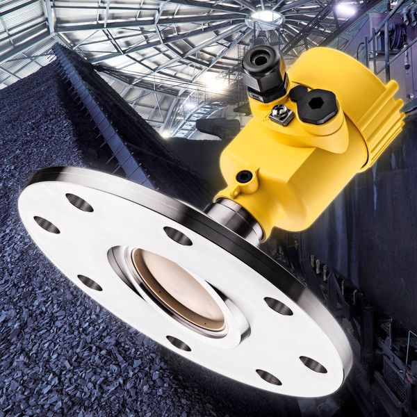 2014: The Vegapuls 69 unit for continuous measurement of bulk solids measures at the high frequency of 80 GHz, opening up a world of new potential applications for radar level measurement in the process. (Vega Grieshaber)