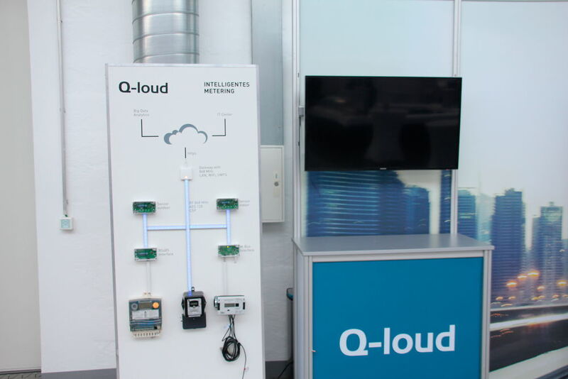 Q-loud zeigte eine Lösung zum elektrischen Metering. (Reinhold Schäfer)