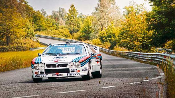 Vor 40 Jahren sorgte er für eine Sensation: Mit dem Rallye 037 gewann Lancia vorzeitig die Rallye-Weltmeisterschaft.(Bild:  Stellantis)