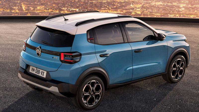 Auf der Visitenkarte des E-C3 stehen 83 kW/113 PS, eine Beschleunigung von 0 auf Tempo 100 in rund elf Sekunden und eine Höchstgeschwindigkeit von 135 km/h. (Bild: Citroen)