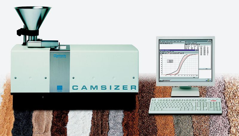 Abb.1: Der Camsizer misst Partikelgröße und Partikelform von rieselfähigen Schüttgütern. (Archiv: Vogel Business Media)