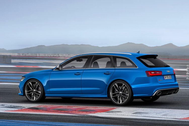 Dem Fahrspaß dürfte das keinen Abbruch tun: Mit 3,9 Sekunden ist der neue RS6 um 0,7 Sekunden schneller von 0 auf 100 km/h als sein Vorgänger. (Foto: Audi)