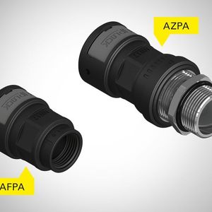 Die beiden neuen Kabelverschraubungen sind, wie es weiter heißt, auch mit unterschiedlichen Anschlussgewinden erhältlich.
