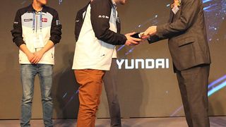 Roland Löw holte die Goldmedaille in der Kategorie „Chassis“. (Hyundai)