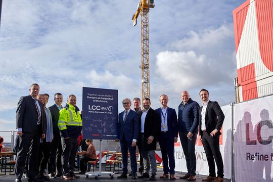 Mit dem Projekt „LCCevolution“ treibt Lufthansa Cargo die Modernisierung am Hub Frankfurt weiter voran.(Bild:  Lufthansa Cargo)