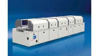 Bei der VisionXP+ funktioniert das Residue Management über eine Kombination aus Pyrolyse vom Einlauf- bis zum Peakbereich sowie der Kaltkondensation in der Kühlstrecke. (Rehm Thermal Systems)