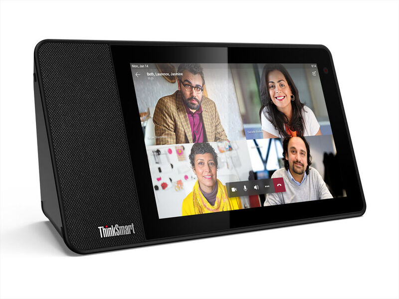 Für Videokonferenzen ist eine HD-Kamera mit 5-MP-Sensor eingebaut. Sie kann mit einem Schieber abgedeckt werden.  (Lenovo)