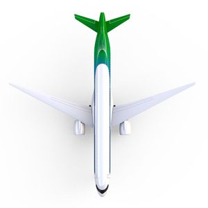 Im Vergleich zu heutigen Flugzeugen hat die F25 zum Beispiel faltbare Flügelspitzen, die die Aerodynamik verbessern.(Bild:  DLR (CC BY-NC-ND 3.0))