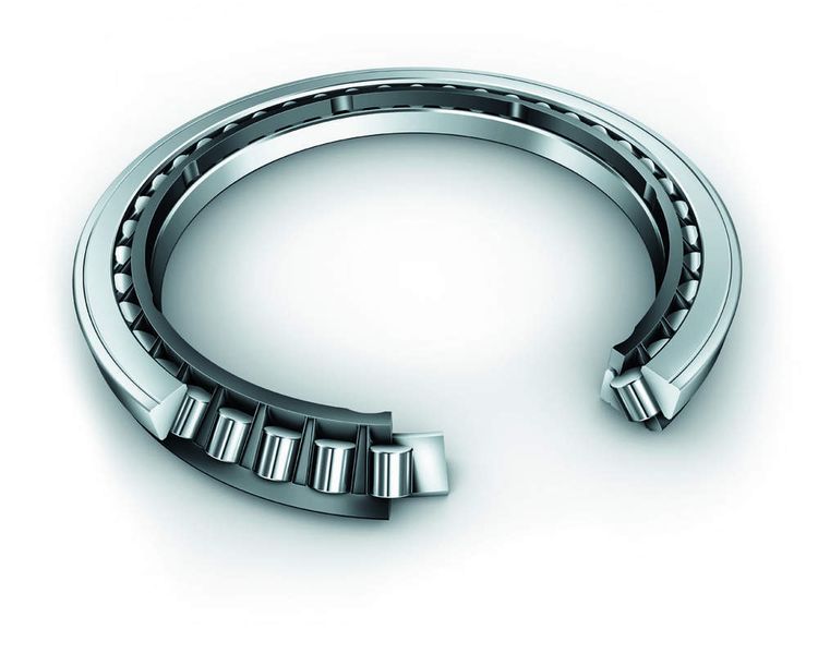 3+4 Schrägrollenlager SGL mit spangebend hergestellten Wälzlagerringen:  für noch höhere Tragfähigkeit und Präzision. (Archiv: Vogel Business Media)