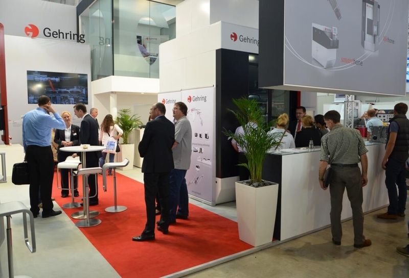 Gehring-Stand auf der AMB 2014 in Stuttgart. (Bild: Gehring)