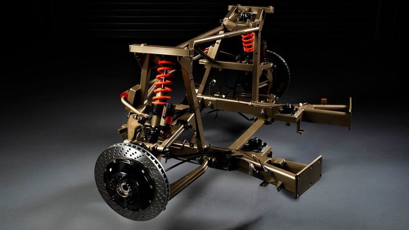 Für das Fahrwerk verspricht Evoluto strukturelle Verbesserungen und neue Komponenten. (Bild: Evoluto Automobili)