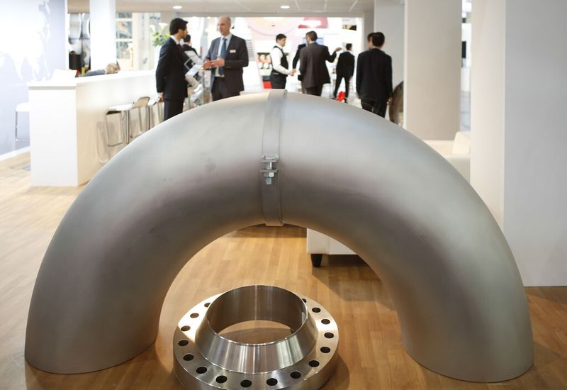 Schön anzusehen: Die Exponate, wie hier in Halle 1, überzeugen durch schlichte Eleganz. (Bild: Messe Düsseldorf/C. Tillmann)
