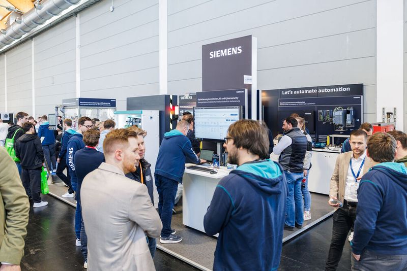 Die all about automation in Friedrichshafen wächst: Sowohl bei der Besucherzahl als auch bei der Anzahl der Aussteller hat die Automationsplattform am Bodensee um mehr als 20 Prozent zugelegt. (Bild: Easyfairs)