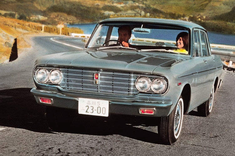 Die zweite Generation des Toyota Crown wurde von 1962 bis 1967 gebaut. (Foto: Toyota)