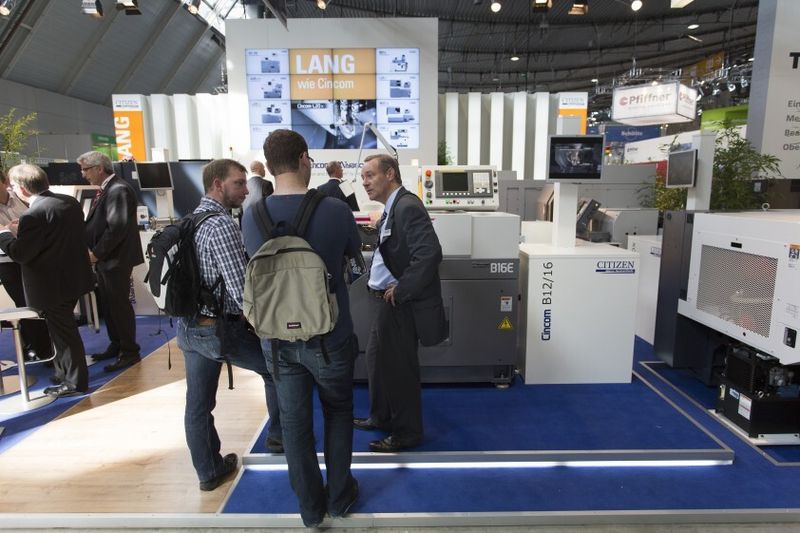 Allrounder für die Komplettbearbeitung bei Citizen. (Bild: Messe Stuttgart)