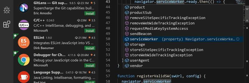 Je nach Editor oder IDE kann die Code Completion recht mächtig sein. Je nach Editor oder IDE kann die Code Completion recht mächtig sein.