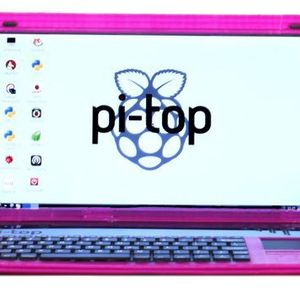 Der Pi-Top in aufgeklapptem Zustand.(Bild:  Pi-Top)