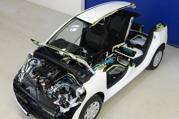 Ein hydraulisches Hybrid-Antriebssystem wollen Bosch und der PSA-Konzern entwickeln. Die grundsätzlich aus Baumaschinen bekannte Technik soll dann auch in Personenkraftwagen eingesetzt werden. (Foto: Peugeot)