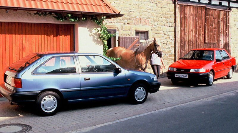 Mit dem Pony setzte Hyundai zur Eroberung Europas an. (Hyundai)