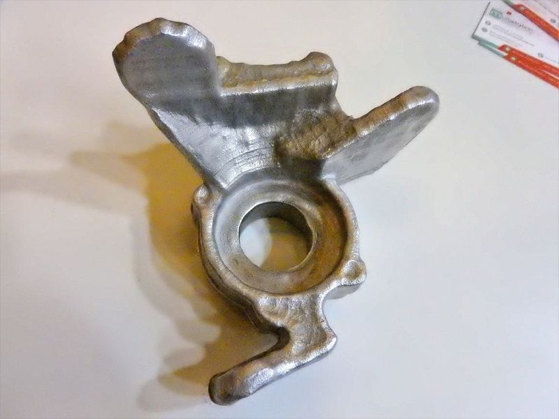 Composant en aluminium realisé par cold spray.  (Jean Guilhem)