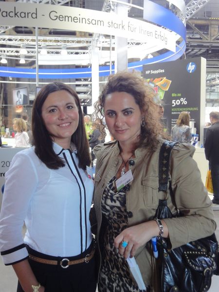 Aline Gauthier, Samsung (l.), und Besa Agaj, IT-BUSINESS (Archiv: Vogel Business Media)