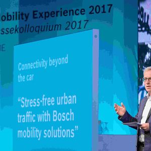 Dr. Rolf Bulander, Vorsitzender des Unternehmensbereichs Mobility Solutions der Robert Bosch GmbH, anlässlich der Bosch Mobility Experience am 4. Juli 2017 in Boxberg: „Die Vision der urbanen Mobilität wird Realität.“