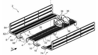 Eine Vorrichtung zum Lagern eines medizinischen Instruments. (DPMA)