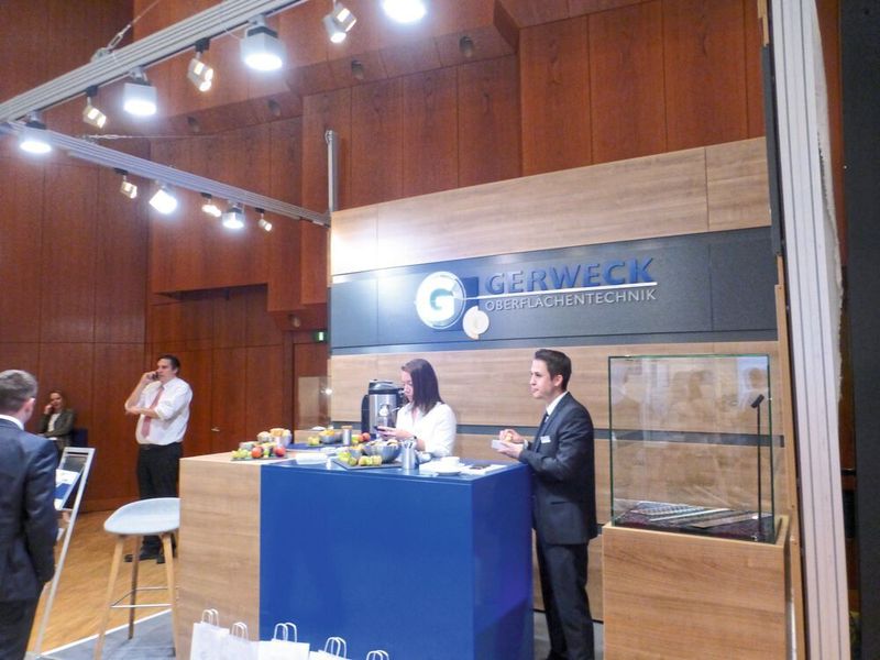 Imperssionen vom Messerundgang der Stanztec 2018 in Pforzheim. (Vogel/Finus)