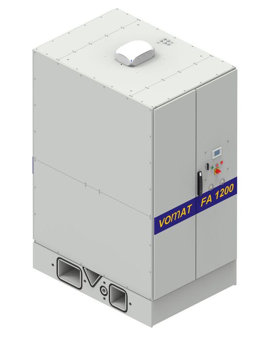Vomat's flexibly designable central filter systems (ZFA) consist of separate modules that can be flexibly combined. Vomat's flexibly designable central filter systems (ZFA) consist of separate modules that can be flexibly combined.