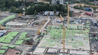 Blick auf die Anlage in Harjavalta (BASF)