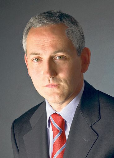 Finanzstaatssekretär Dr. Rainer Spaeth konnte auf der diesjährigen CeBIT den aktuellen Stand des Thüringer Service-Protals präsentieren (Archiv: Vogel Business Media)