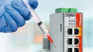 Durch die Kombination der Netzwerk-Überwachungs-Software und der industriellen Security Appliances, lässt sich das Sicherheitsniveau von Produktionsnetzen einfach und deutlich erhöhen. (Phoenix Contact)