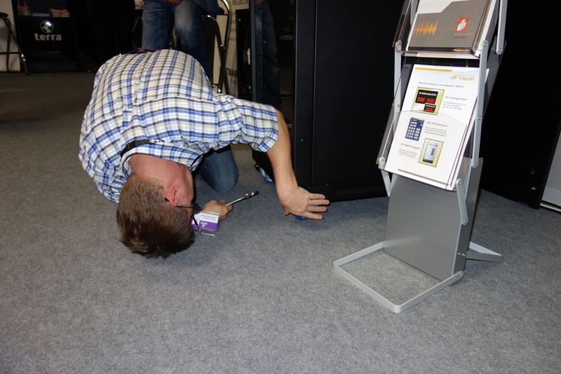 Na, wer hatte da wohl ein Rad ab? (Bild: IT-BUSINESS)