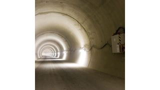 Ein Sicherheitssystem auf Basis aktiver RFID-Technologie übernimmt in einem Bahntunnel der Zulaufstrecke Nord des Brenner-Basistunnels die Zutrittskontrolle und Ortung von Personen und Fahrzeugen. Bild: Identec Solutions (Archiv: Vogel Business Media)