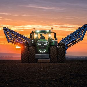 Das Muscle Car unter den Traktoren: der Fendt 1050 Vario mit satten 500 PS!(Bild:  AGCO)
