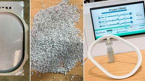 Diese Komponenten für den Flugzeugbau wurden auf einem Freeformer von Arburg additiv gefertigt. Auch sie spielen eine Rolle im Rahmend er Rapid.Tech 3D in Erfurt, um zu beweisen, wie der 3D-Druck die Themen Verteidigung sowie Luft- und Raumfahrt bereichern kann. (Bild: RWTH Aachen / Arburg)