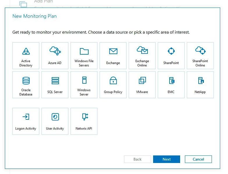 Mit einem neuen Monitoring-Plan lassen sich Microsoft-Dienste überwachen, aber auch Cloud-Dienste wie Office 365. Auch SANs und VMware-Umgebungen können mit Netwrix überwacht werden.  (Th. Joos)