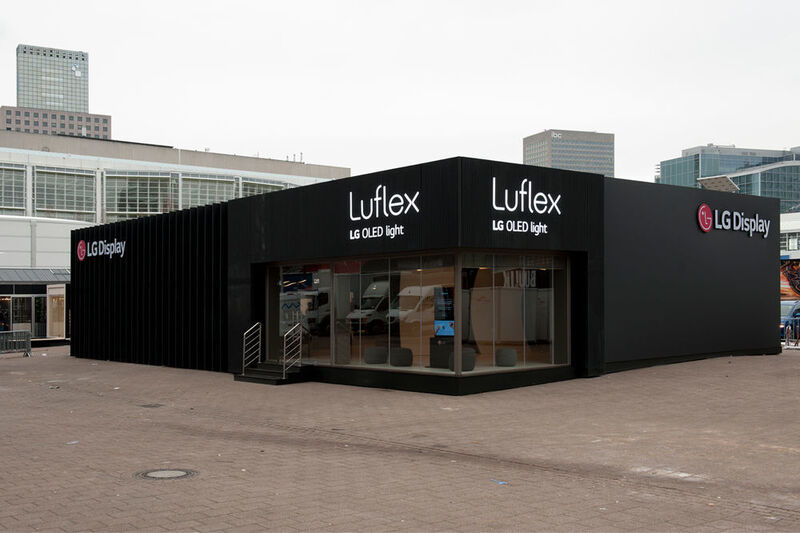 Auf der Light + Building wird LG Display seine neue OLED-Serie Luflex präsentieren. (LG Display)