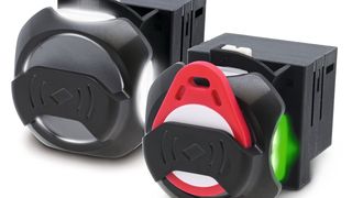 Das RFID-Lesegerät der KW2D-Serie von Apem/Idec ermöglicht eine sichere Identifikation und Zugangskontrolle in industriellen Anwendungen. (Bild: Apem)