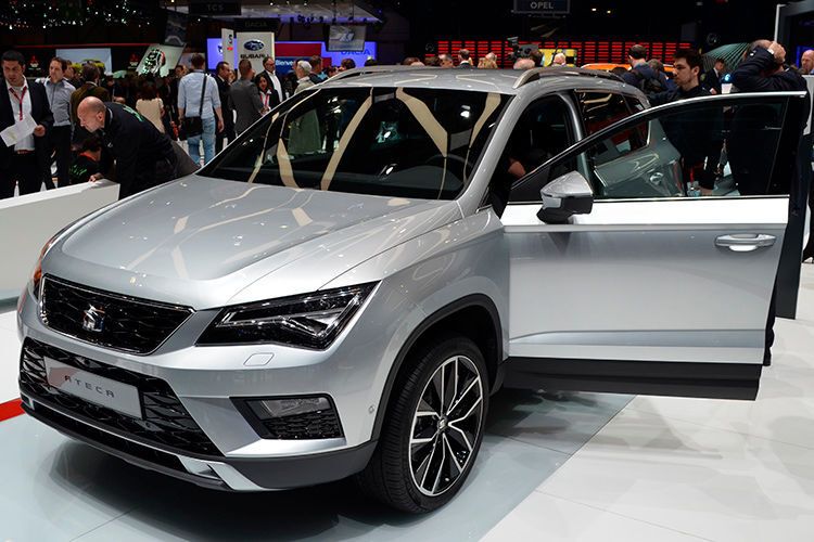 Endlich ist es da, das erste kompakte Seat-SUV: der Ateca. In die Schauräume kommen soll es im Spätsommer. (Rehberg)