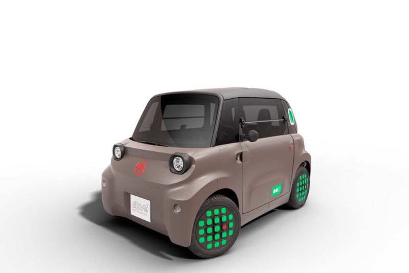 Citroen hat den Standard-Ami außerdem optisch leicht überarbeitet. (Stellantis/Citroen)