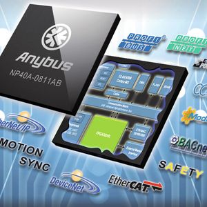 Der Anybus NP40-Prozessor ist für Real-Time-Ethernet optimiert und ist die richtige Wahl für industrielle High-End-Netzwerke, die kurze Netzwerkzyklen und synchrone Datenübertragung erfordern.