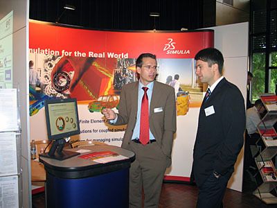 Die Simulia GmbH zeigte realistische Simulationen der realen Welt. (Archiv: Vogel Business Media)