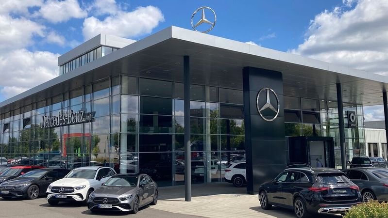 Die Mercedes-Benz-Niederlassung Mainz geht an die Merbag.(Bild:  Mecedes-Benz)