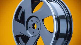 Thermoplastische Felge aus Carbon-Verbundwerkstoff (Bild: Sabic)