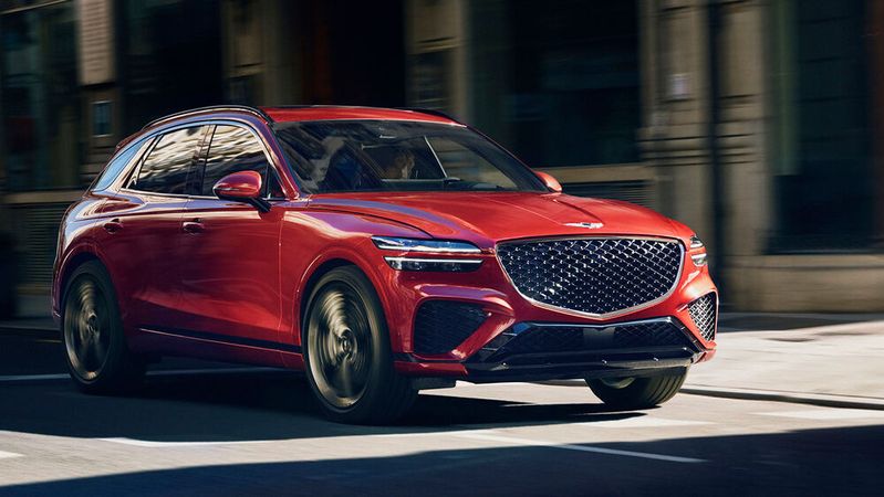 Der Genesis GV70 ist das zweite SUV der koreanischen Premiummarke.(Bild:  Genesis)