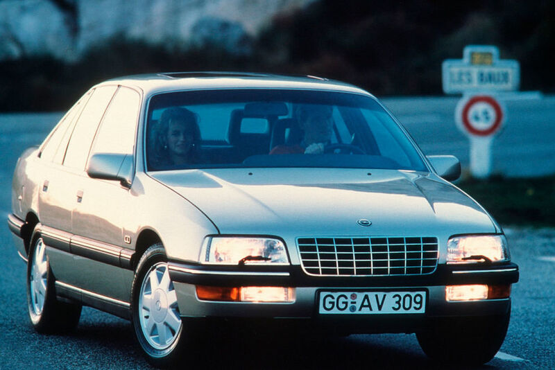 Der Opel Senator aus dem Jahr 1987 konnte nicht an die Erfolge des Vorgängers anknüpfen. (Opel)